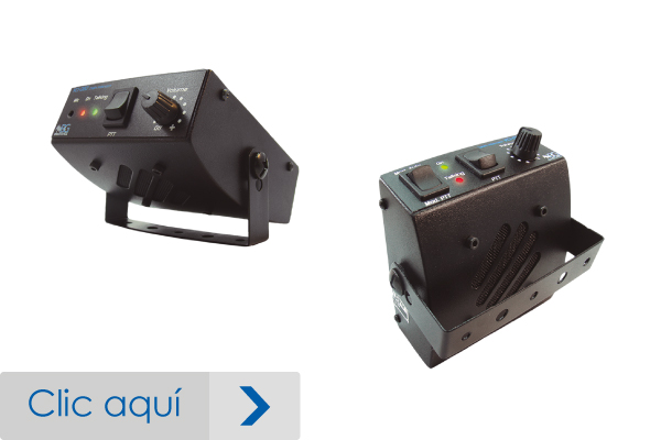 Intercomunicador entre cabinas para vehículos de emergencia y seguridad VCI-02