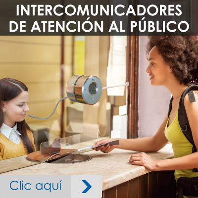 Intercomunicadores para atención al público